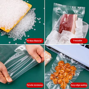 BPA-Free 8x12 Inch Household Vacuum Sealer Bags High Quality for Frozen Food for Milk Jelly Canned Food Storage - Product Image 4