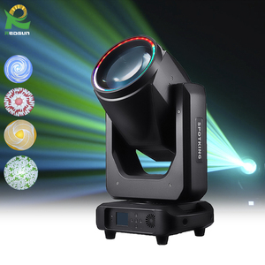 Cabeza Móvil Redsun 380W Spot King Tipo Spot Wash Beam con DMX512 - Iluminación Profesional de Escenario para DJ y Discotecas en Conciertos - Product Image 1