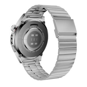 Reloj Inteligente EDS SK45Pro con Correa de Acero Plateado, Pantalla Completa HD de 1.53 Pulgadas, Linterna de Luz Fuerte, Monitoreo de Salud, Llamadas por Bluetooth - Product Image 4