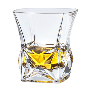 Bohemia Crystal Whisky Glass Set 301-400ml Lead Free Cocktail Party Use - Product Image 5