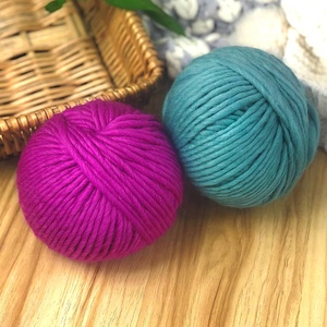 Cynthia 8mm 66s 200g Fancy Hand Knitting Blanket Chunky Thick <b>100</b>% Merino <b>Wool</b> Ball <b>Yarn</b> - Product Image 3