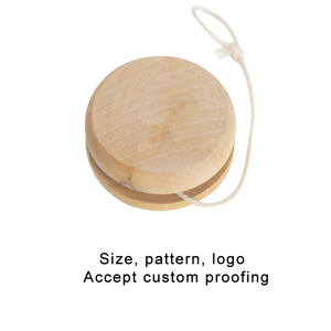 Vente en gros Yo-Yo en bois personnalisé pour bébé, jouet à la mode, <span class=keywords><strong>yoyo</strong></span> en bois pour enfants, activité amusante imprimée ou gravée au laser de haute qualité - Product Image 4