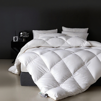 Couettes en duvet de plumes d'oie ultra-douces, respirantes, pour toutes les saisons, literie d'hôtel, couettes extra moelleuses, insert de couette blanc