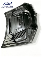 Capot de ventilation en fibre de carbone sèche style OEM 1:1 pour BMW X3M F97 X4M F98, capot de refroidissement de course, remplacement direct à visser, tuning