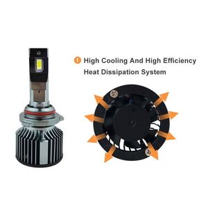 36 Watts Bạc 6500K IP40 không thấm nước nhôm <span class=keywords><strong>Led</strong></span> Đèn Pha Bóng đèn 360 độ chùm góc 12-24V cho Abarth 124 Spider (348 _) mới - Product Image 3