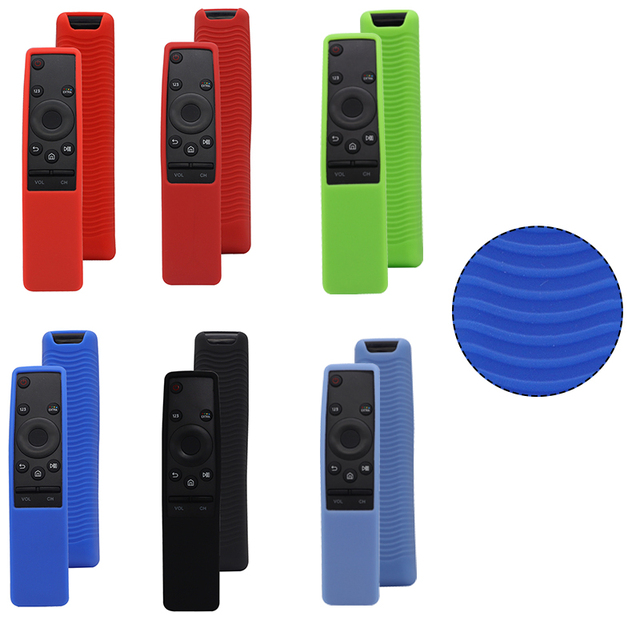 Wholesale High Quality BN59-01259B Silicone Remote Control Cover Cases Work for Samsung Remote with Strap