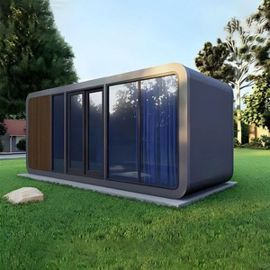 Nueva Yingrui Apple Cabin 20ft 40ft Panel sándwich de acero galvanizado Impermeable Moderno Prefabricado Al Aire Libre Hotel Oficina Casa contenedor - Product Image 2