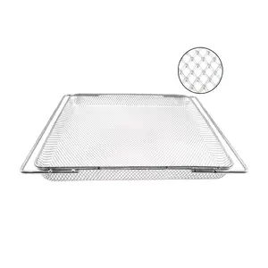Customized Wire Mesh Basket Shelf Replacement Stainless Steel Mesh Wire Basket For Drying And Filtering In The Food Industry