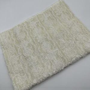 Fabriek Directe Verkoop In Voorraad Lente En Herfst Fluwelen Borduurwerk Rose Borduurwerk Kleding Stof - Product Image 3