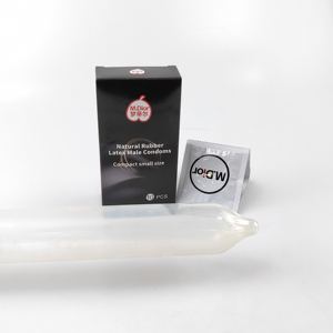 <span class=keywords><strong>SABS</strong></span>-zertifiziertes ultra dünnes männliches Latex-Kondom mit hoher Sichtbarkeit Punktmuster für ein besseres Sensitivitäts-Vergnügen - Product Image 6