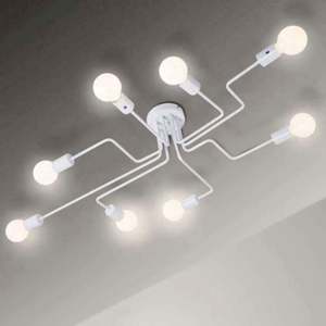 Lámparas de Pared Modernas de Estilo Americano, de Hierro Forjado, Retro, con Diseño de Laberinto de Plástico, para Interiores, Sala de Estar, Dormitorio, Comedor - Product Image 4