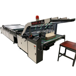 الأكثر مبيعاً آلة تغليف الفلوت شبه الأوتوماتيكية/ماكينة تصفيح المموج للورق المقوى - Product Image 6