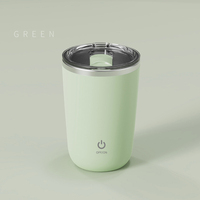 Tasse de mélange automatique électrique 400ML tasse à café en acier inoxydable à double paroi bouteille d'eau intelligente pour le bureau