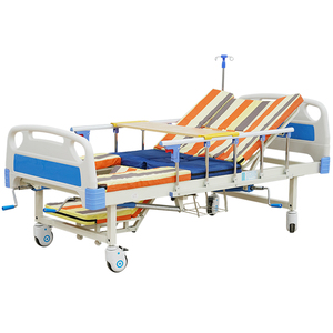 Letto Ospedaliero Manuale a 5 Funzioni, Letto per Assistenza Domiciliare, Cura del Paziente Ospedaliero, Vendita Diretta dalla Fabbrica - Product Image 3