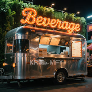 Camion mobile 2025, remorque de 7,5 pieds en acier inoxydable pour les vendeurs européens, chariot de nourriture pour hot-dogs - Product Image 6