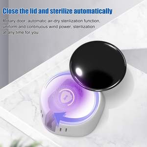 Stérilisateur de brosse à dents UVC le plus récent, boîte de stérilisation de brosse à dents rechargeable portable, voyage et maison, stérilisation UV de brosse à dents - Product Image 4