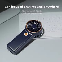 Nouveau ventilateur puissant à main à grande vitesse Turbo à grande vitesse Portable USB Rechargeable ventilateur violent à main