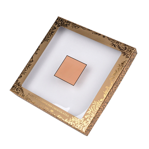 ISO9001 	   Boîtes d'emballage cadeau en papier pour chocolats pralinés à la fraise, bonbons au chocolat, <span class=keywords><strong>champagne</strong></span> de <span class=keywords><strong>luxe</strong></span> sur mesure en gros, 9 cavités - Product Image 2