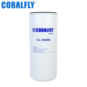 กรองน้ำมันเครื่องดีเซลสำหรับรถบรรทุก Coralfly รุ่น CL-O4006 LF4006 B76 SO3477 W11102/35 P553191 Filtro Aceite - Product Image 2