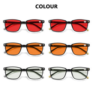 Wenzhou Sunray OEM ODM venta al por mayor más nuevo marco clásico de PC rojo naranja lentes moda personalizada Anti luz azul <span class=keywords><strong>gafas</strong></span> de <span class=keywords><strong>lectura</strong></span> - Product Image 5