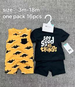 Nuovo <span class=keywords><strong>di</strong></span> zecca in cotone 100% <span class=keywords><strong>abbigliamento</strong></span> per bambini all'ingrosso per neonati ragazzi primavera estate vestiti Online 0-24M <span class=keywords><strong>abbigliamento</strong></span> per bambini - Product Image 6