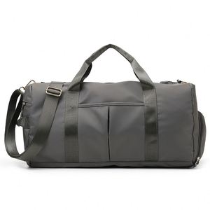 Hot Sale <b>Men</b> Duffle <b>Bags</b> Waterproof PU Luggage Travel <b>Bags</b> <b>for</b> Man Office Black Tote Large Capacity <b>Weekend</b> Duffel <b>Bag</b> - Product Image 1