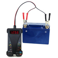 Professional 12V Car Battery Tester LED Digital Alternator Analyzer Auto Motorcycle Cranking Load Test Voltmeter Diagnostic Tool