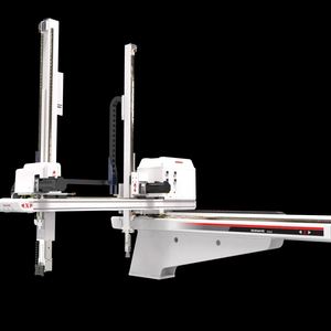 Bras robotisé à 5 axes Borunte BRTM09IDS5PC/FC avec servomoteur AC pour machine de moulage par injection de pots de fleurs en plastique - Product Image 1