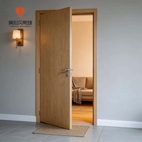 Portes intérieures en bois Mexin, insonorisées, ignifuges, de haute qualité, pour hôtel.