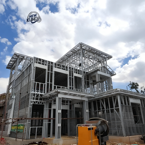 Villa préfabriquée en acier léger avec une belle apparence, incluant l'eau et l'électricité, à prix abordable - Product Image 6