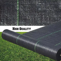 PP tissé membrane couverture de sol anti herbe contrôle des mauvaises herbes tissu bloqueur paillis film paysage tissu barrière tapis de mauvaises herbes
