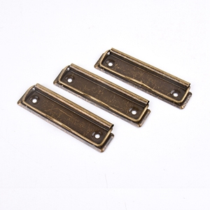 Papan Klip Lipat Logam Warna Kuningan Antik Karwo Supply 100mm, Folder Lipat 100mm - Product Image 1