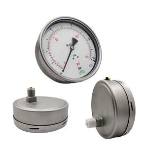 高精度500バール油圧計、充填式、フェイス100MM - Product Image 1