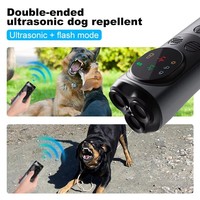 Répulsif Ultrasonique Portable pour Chiens à Trois Têtes, Anti-Aboiement, Rechargeable, Entraîneur pour Animaux de Compagnie, Dissuasion des Chiens - Vente Directe Usine