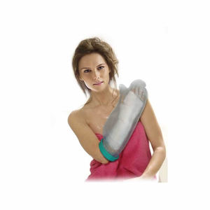 Funda Protectora Impermeable para Adultos con Luxaciones de Brazos Cortos y Otras Lesiones, Mangas Protectoras de Silicona/Plástico PP para Bañarse - Product Image 1