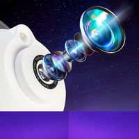 Projecteur d'étoiles Youkela, rotation à 360°, projecteur de nébuleuse, veilleuse, musique Bluetooth, projection 1080P, jouet lumineux pour la décoration de la chambre
