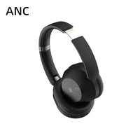 Headphone Nirkabel A35 ANC Over-ear, Stereo HI-fi Nyaman Ringan Dapat Dilipat untuk Musik