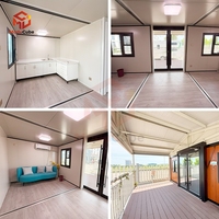 Casa Contenedor Expandible Premium, Villa Móvil Prefabricada con Aislamiento de Alta Calidad para una Vida Moderna y Confortable