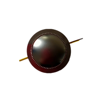 Diaphragme de remplacement en titane de corne de bobine vocale de 44.4mm pour bobine vocale de haut-parleur de Compression de Tweeter