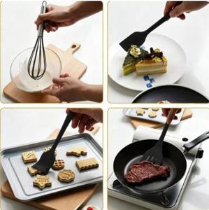 5Pcs Wholesale Food Grade <b>Silicone</b> Kitchen Utensils Items Kitchen Cooking Accessories <b>Tool</b> Set - Product Image 3