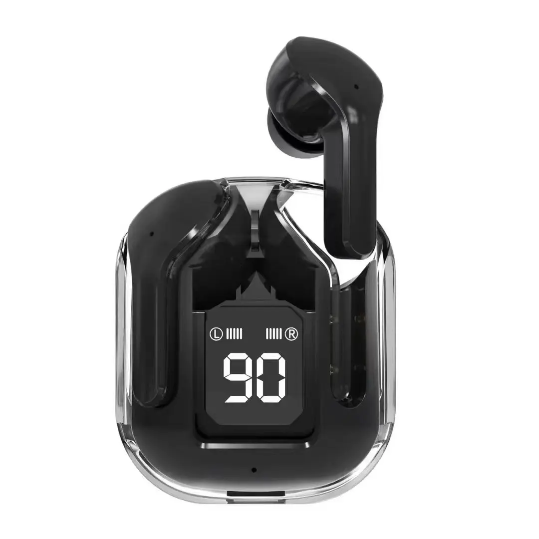 Eraysun Air31 Fones de ouvido transparente TWS True sem fio com cancelamento de ruído fone de ouvido para jogos fone de ouvido à prova d'água para barco de negócios