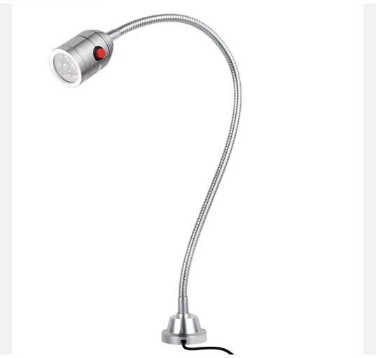 Customized 360 Degree Bending Durable LED 3W IP67 Rated Cold White Workshop Use CNC Machine Tool Working Light