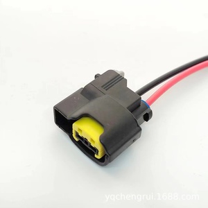 2웨이 암형 하우징 점화 코일 커넥터 피그테일 하네스 플러그 와이어 하네스 49093-0211 - Product Image 2