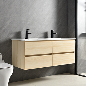 Mobile <span class=keywords><strong>Bagno</strong></span> <span class=keywords><strong>Moderno</strong></span> Classico <span class=keywords><strong>in</strong></span> <span class=keywords><strong>Legno</strong></span> Massello a Doppio Ripiano, Lavabo <span class=keywords><strong>in</strong></span> Ceramica, Resistente all'Acqua, Ecologico - Product Image 3