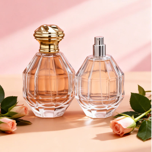 Botella de Perfume de Vidrio Curvo de 100 ml, Diseño Redondeado para Mujer, Tapa Transparente, Perfume <span class=keywords><strong>armaf</strong></span> - Product Image 2