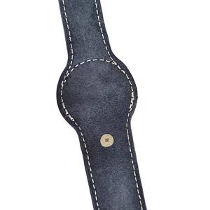 Collare per Cani in Vera Pelle di Lusso, Regolabile con Protezione per AirTag, Resistente e Traspirante per Levrieri - Product Image 5