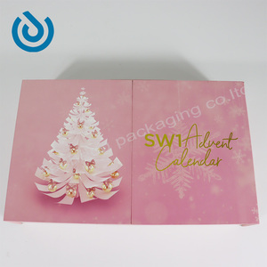 Calendrier de l'<span class=keywords><strong>Avent</strong></span> de Noël personnalisé avec logo, 24 jours, fermeture magnétique, emballage cadeau en papier pour cosmétiques/mini-parfums 2 mm - Product Image 5