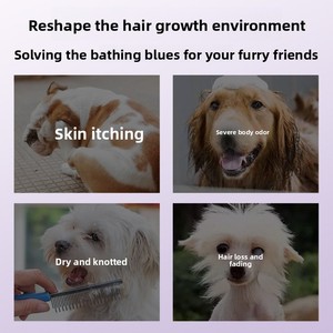 Champú Antibacteriano y Desodorante para Mascotas con Fragancia a Ferret, Elimina Ácaros, Baño <span class=keywords><strong>de</strong></span> Burbujas Especialmente Formulado para Limpieza <span class=keywords><strong>de</strong></span> Perros Teddy y Golden - Product Image 2