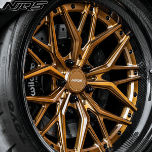 Jantes forgées NJQS en fibre de carbone pour <span class=keywords><strong>Mercedes</strong></span> GLE350 450 Coupé avec kit d'enveloppement Larte et ailerons arrière en maille pour voitures <span class=keywords><strong>4x4</strong></span> - Product Image 2