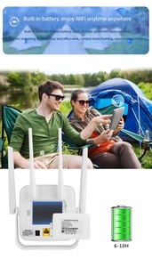 <span class=keywords><strong>Routeur</strong></span> portable <span class=keywords><strong>4G</strong></span> <span class=keywords><strong>LTE</strong></span> débloqué avec port LAN, 150 Mbps, port RJ45, emplacement pour carte SIM, 3000 mAh, <span class=keywords><strong>routeur</strong></span> portable <span class=keywords><strong>4G</strong></span> <span class=keywords><strong>LTE</strong></span> mondial - Product Image 5